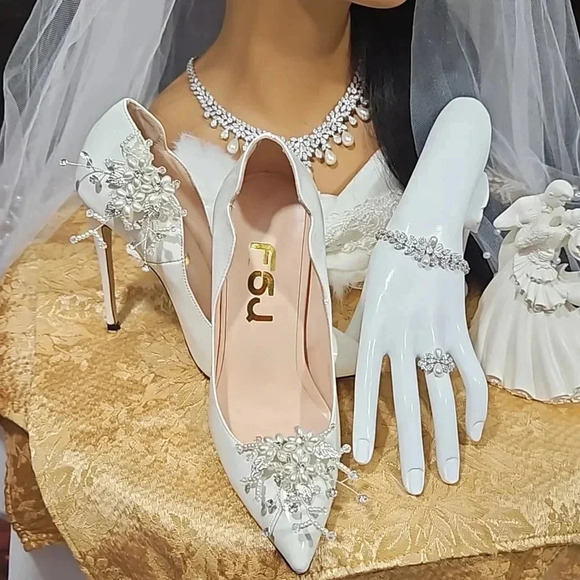 Lovely As Ever is a Unique-One-Of-A-Kind 7 pc. Tiara set - Picture 5 of 14